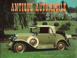 ANTIQUE AUTOMOBILE 1977 SEPT - '29 PONTIAC BIG SIX, '97 BATE, '40 PONTIAC